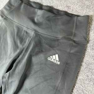 Adidas Aeroready Primegreen Womens M Black Leggings Pockets 3 Stripes Athleisure